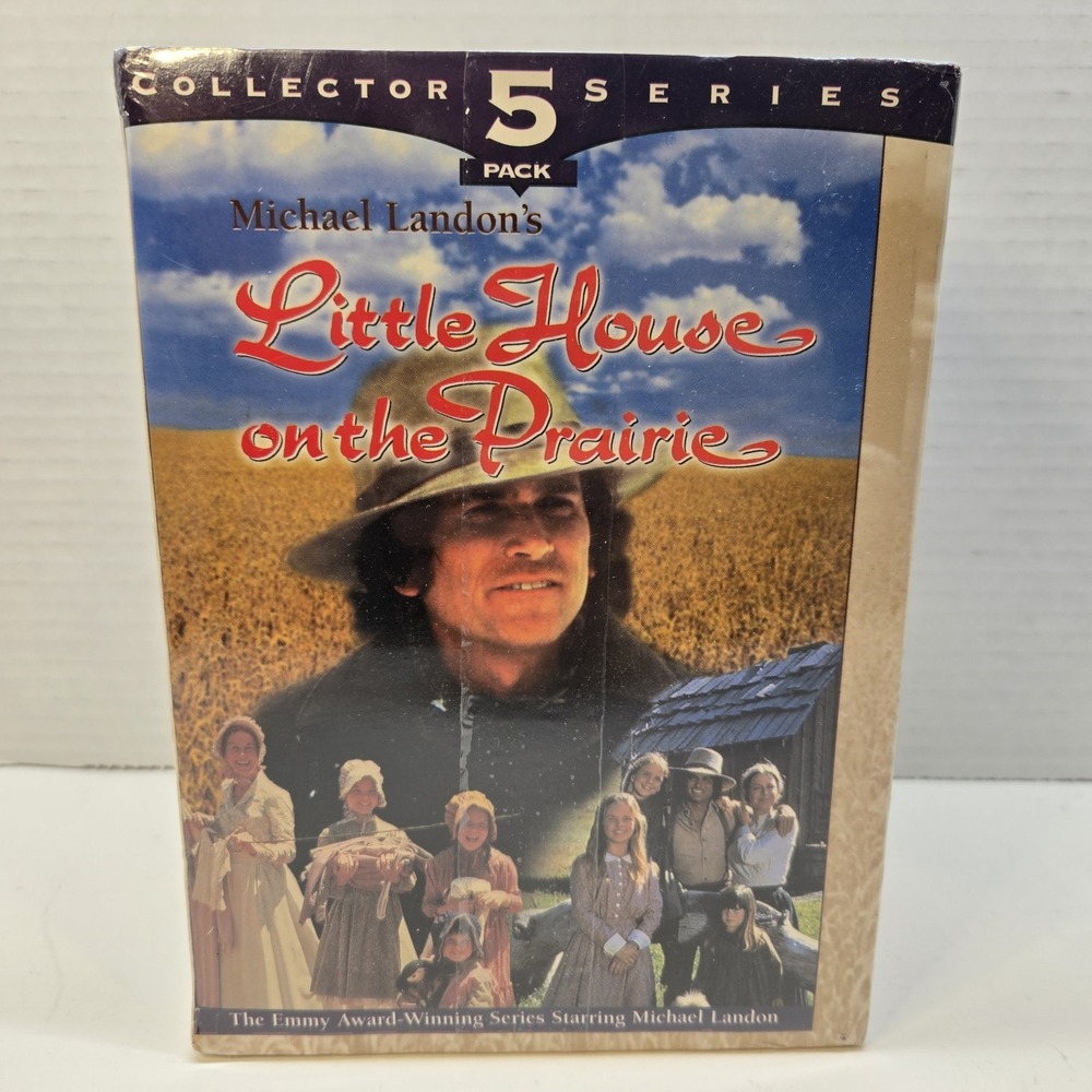 Vtg 1997 Little House‎ On The Prairie VHS Collector Series 5 Pack - New Sealed